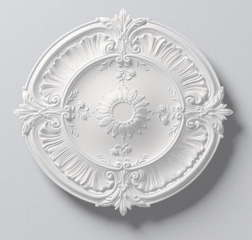 Laura ceiling rose - laura, lightweight