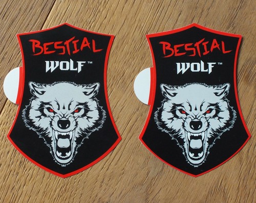 Bestial wolf sticker stunt - x,