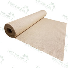 Luxury FINE Woven Hessian Jute 100cm ~Burlap Natural Craft Upholstery Sack Cloth