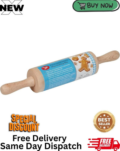 1pc wooden shaped dough - wooden,