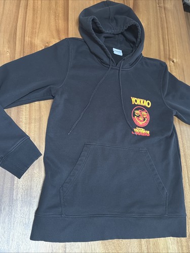 Yokkao smile black hoodie size - smile,
