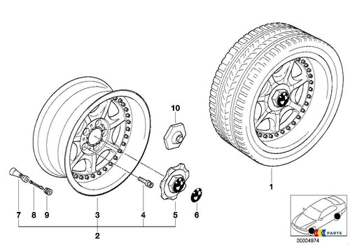 Genuine bmw e34 e36 e39 - bmw,