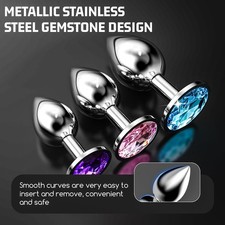 3pcs Butt Plug Men Anal Sex