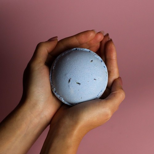 Set lavender bath bombs - 3,
