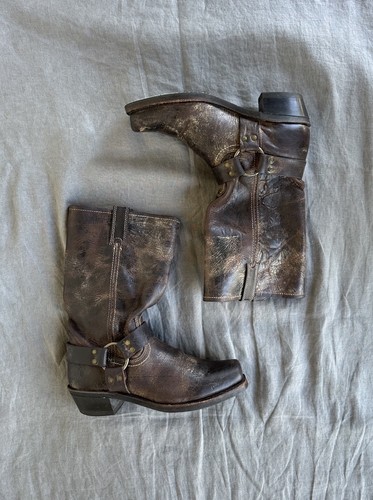 Frye harness boots 12r biker - harness,
