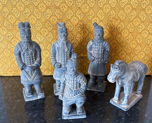 Set chinese terracotta - of, terracotta/