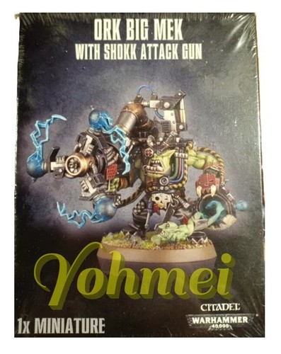 Big mek with shokk attack - with, gun