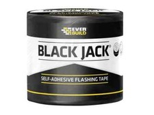 Everbuild Black Jack Flashing Tape DIY 100mm, 150mm x 3m