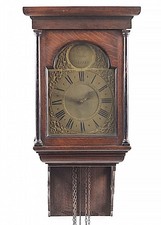 oak 30 HR LONGCASE CLOCK