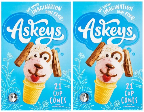 Askey cup ice cream - cream, cones