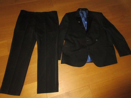 Marks spencer black wool mix - marks,