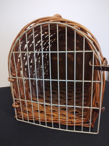 Vintage wicker cat - wicker, travel