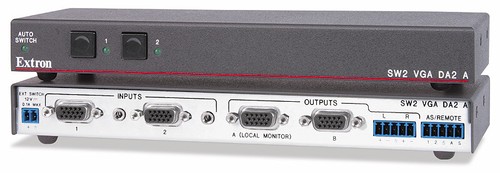 Extron sw2 vga da2 input - extron,
