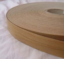 Teak Iron on Edging Pre Glued