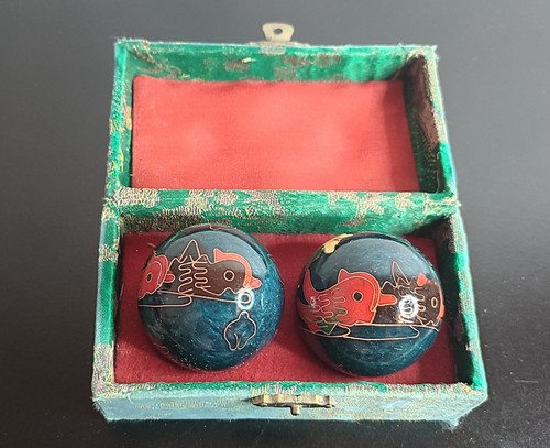 Chinese vintage baoding balls - vintage,