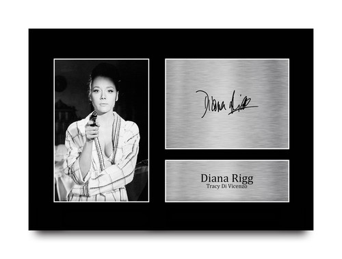 Diana rigg signed - rigg,