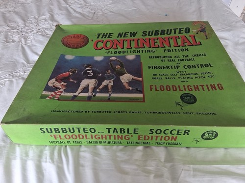 The new subbuteo continental - subbuteo,