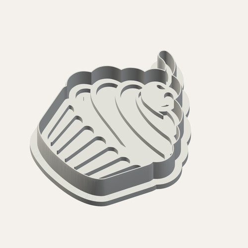 Cupcake design cutter - cupcake, 4