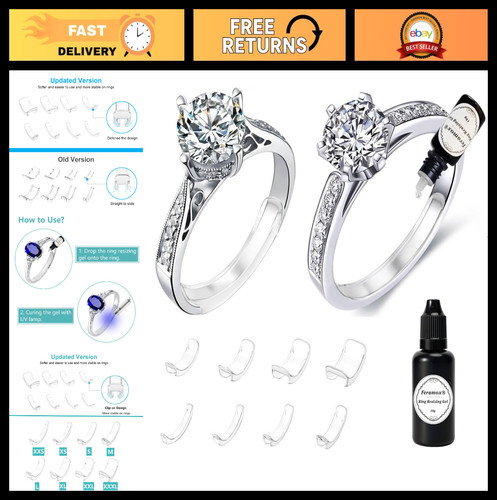 Invisible ring size adjuster - size,