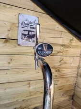 Guinness extra cold  beer pump, larger Full bar Set Up Outside Bar . pub setup. 