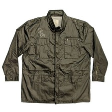 Big Men's 4XL 5XL Leather-look Nickelson Coat - NMX432L - Tommy - Black