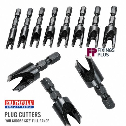 Faithfull plug cutters cutter - faithfull,