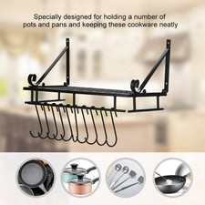 _Metal Hanging Pan Pot Rack