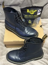 Dr. Martens 1460 Navy Blue Boot Size UK 9/US 10/EU 43 With Aftercare Kit