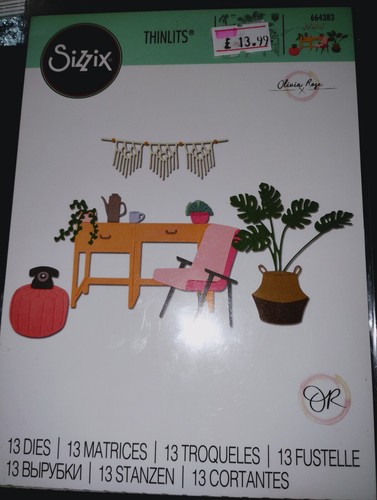 Sizzix thinlits 664383 - sizzix,