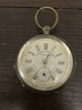 Antique Pocket Watch Silver