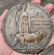 WW1 British Memorial Plaque/