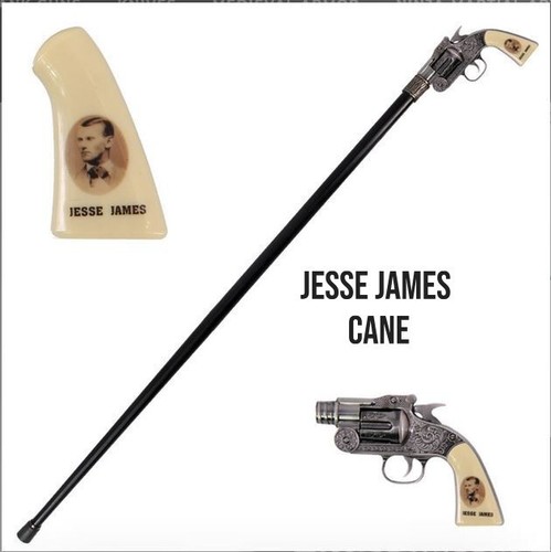 Jesse james revolver gun - revolver,