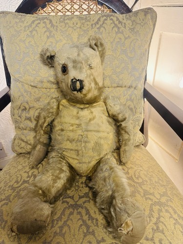 Vintage 1930s antique teddy - antique,
