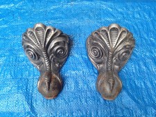 ANTIQUE CAST IRON BALL AND