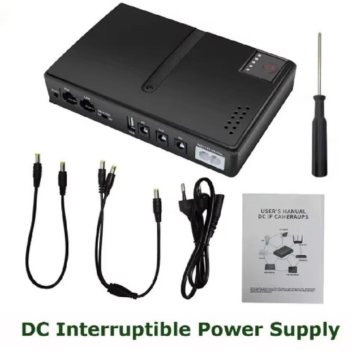 Mini ups backup 9v - ups,