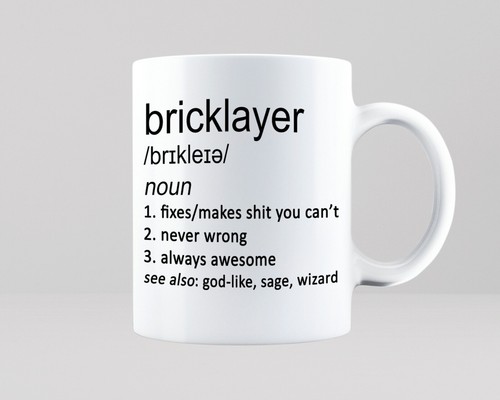Bricklayer mug coffee - bricklayer,