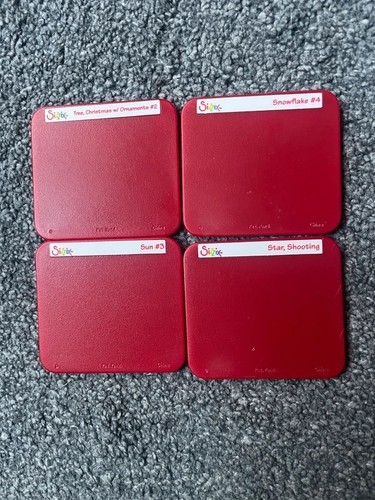 Sizzix thin red dies and - sizzix,