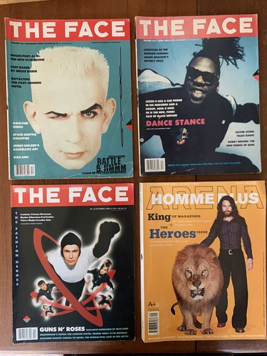 Vintage the face magazines - the,