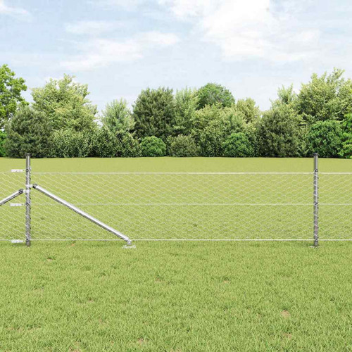 Fence post set silver - set,