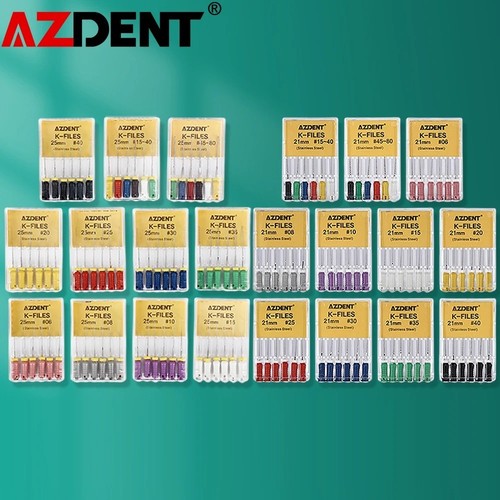 6pcs dental files 25 31mm - dental, 21/25/31mm