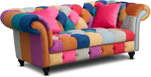 Estuary patchwork fabric - patchwork,
