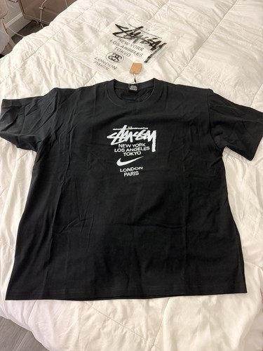 Stussy black graphic - stussy, print
