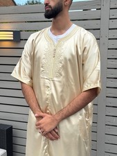 Mens Moroccan Djellaba Thobe |