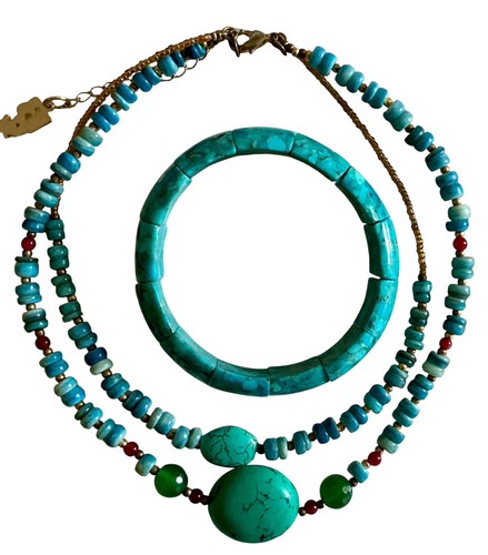 Butler wilson green necklace - green,