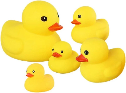 Yellow rubber ducks - yellow, bath