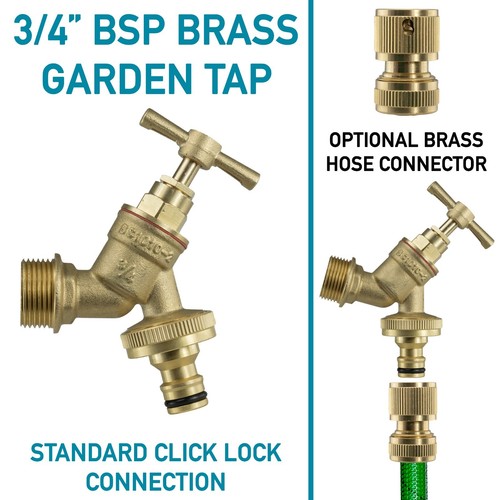 Outdoor garden brass bib - outdoor,