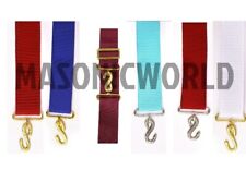 masonic regalia-MASONIC APRON BELT/ EXTENDERS ALL RANKS AND COLORS) GOOD QUALITY