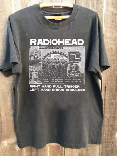 Radiohead band 90s graphic - band,