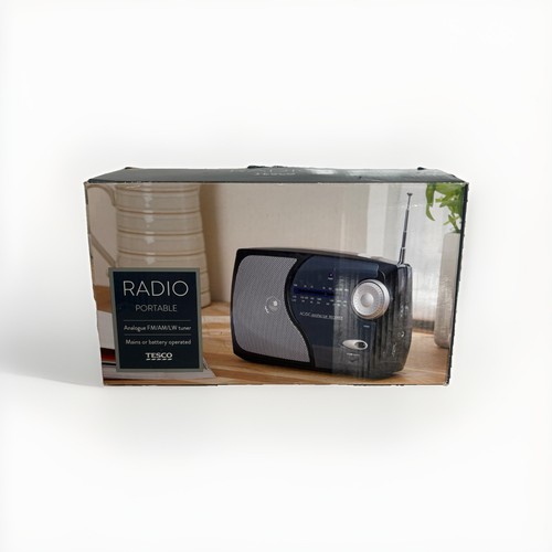 Tesco kitchen analogue radio - tesco,
