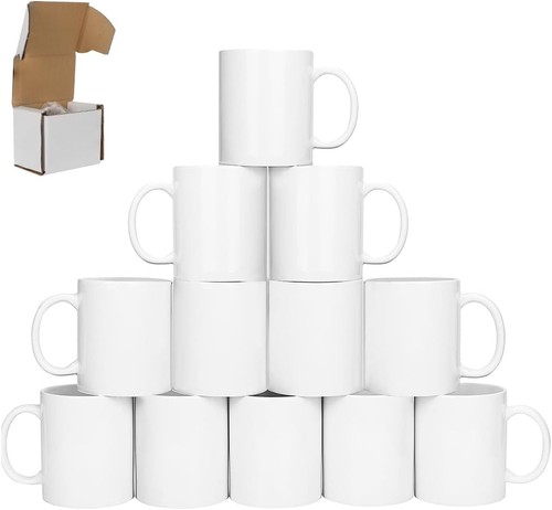 12pcs sublimation mugs 11oz - sublimation,